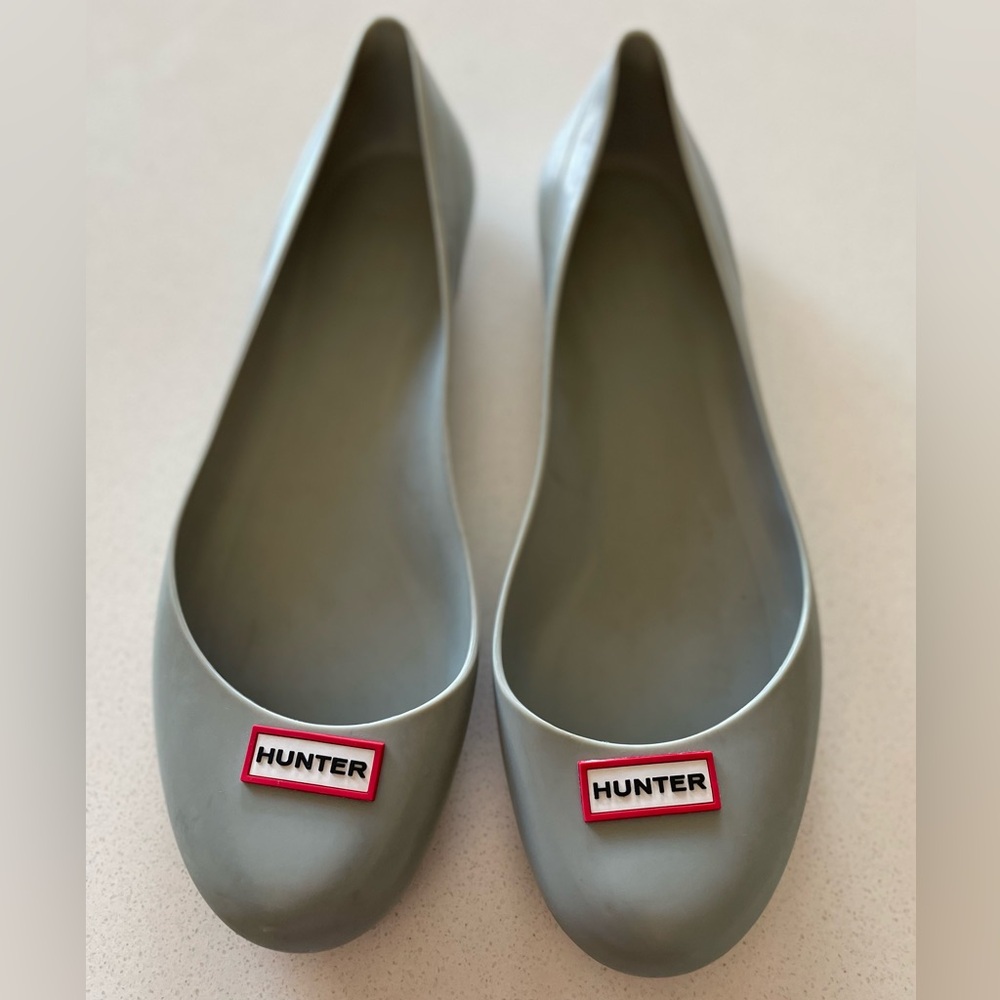 Hunter Classic Gray Rubber Waterproof Shoes